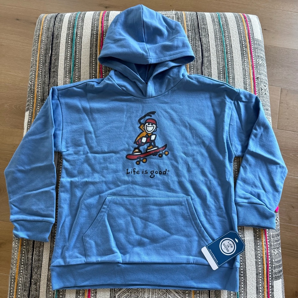Life is Good Big Boys Skateboard Hoodie